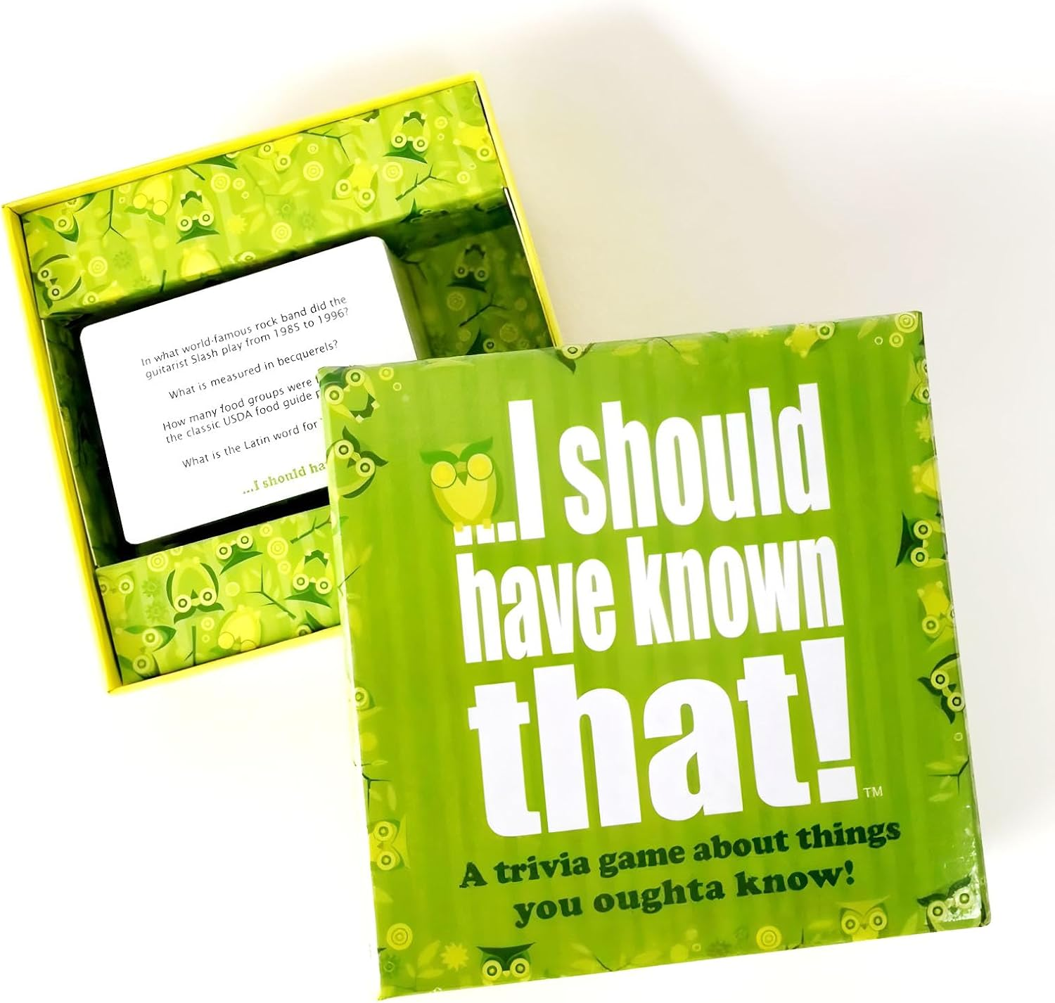 I Should Have Known That! Trivia Game for Adults - Fun Travel & Family Card Game with Yes/No Questions, Compact 5.5X5.5X1.5 Inch Box (Green/Red) - Perfect Board Games for Parties & Gifts image number 6