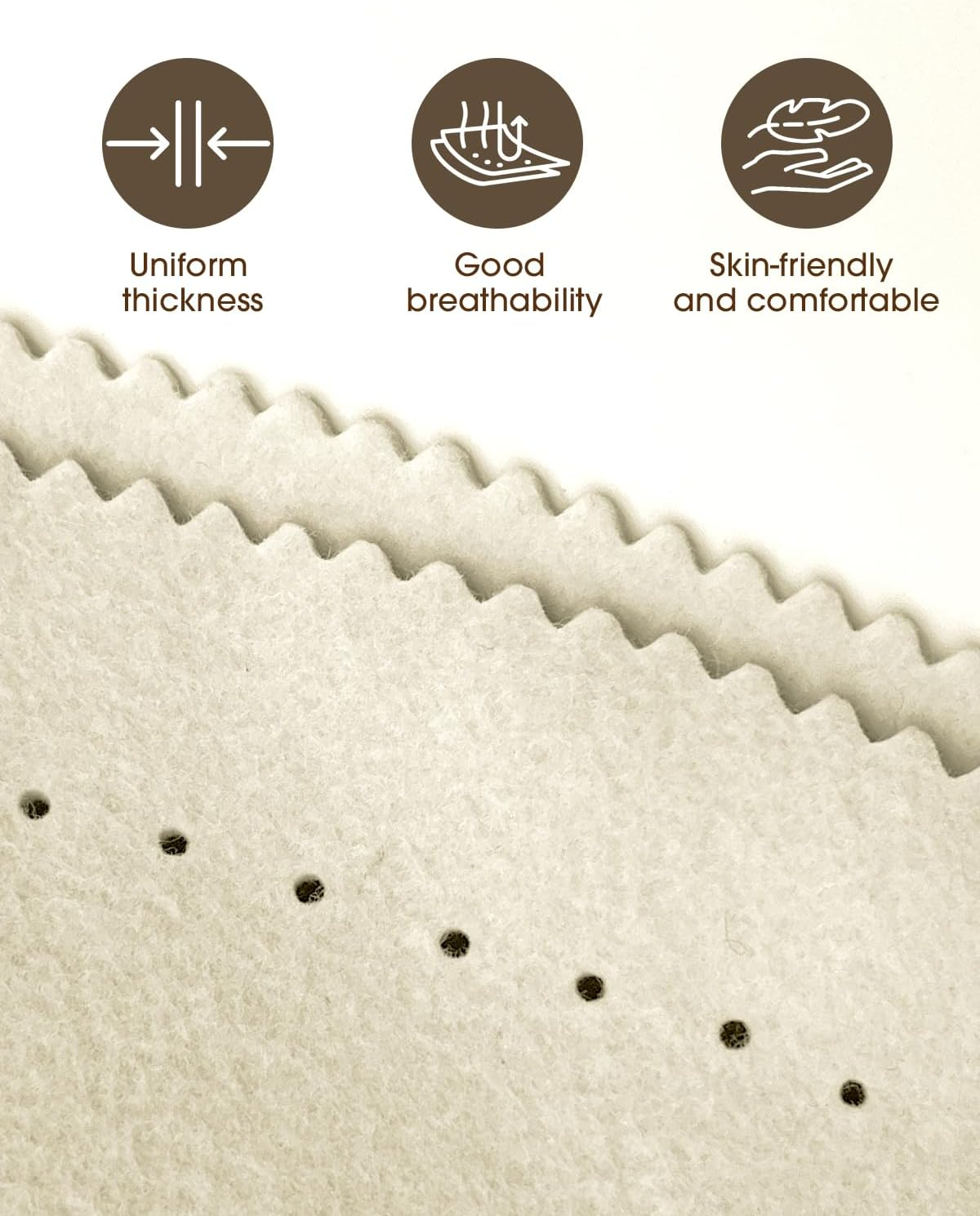 MYMULIKE Wool Sauna Hat, Heat Insulating Sauna Cap for Men and Women, Sauna Accessories for Spa, Steam Room, Banya, Bathhouse, One Size Fits All image number 5