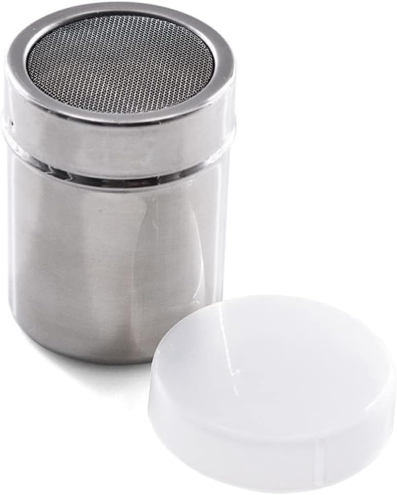 Seasoning Shaker Pepper Powder Dispenser 2.76X1.97X1.97 Inch Kitchen Cooking Sprinkler for Sugar Cocoa Flour with Moisture Blocking Cover image number 5