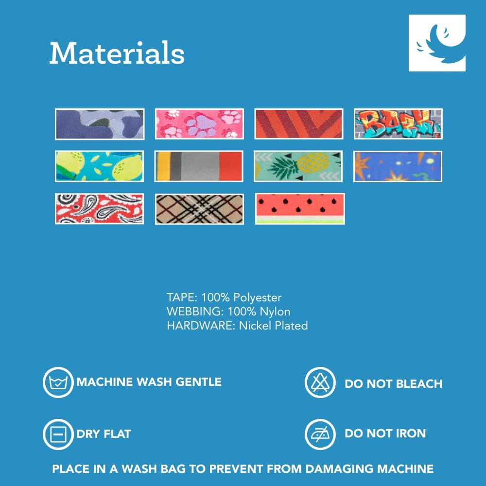 RC Pet Products 1-1/2-Inch All Webbing Martingale Dog Collar, Medium 12 to 20-Inch, Tan Tartan image number 2