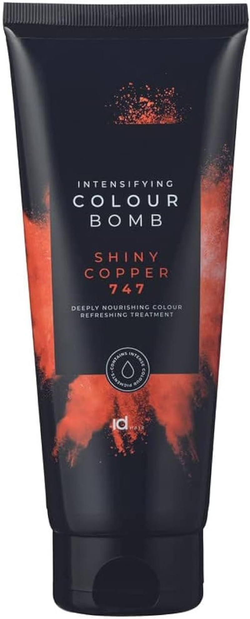 Id Hair Colour Bomb Hair Color, Fire Red 766, 200 Ml - Crazy Violet 681 image number 4