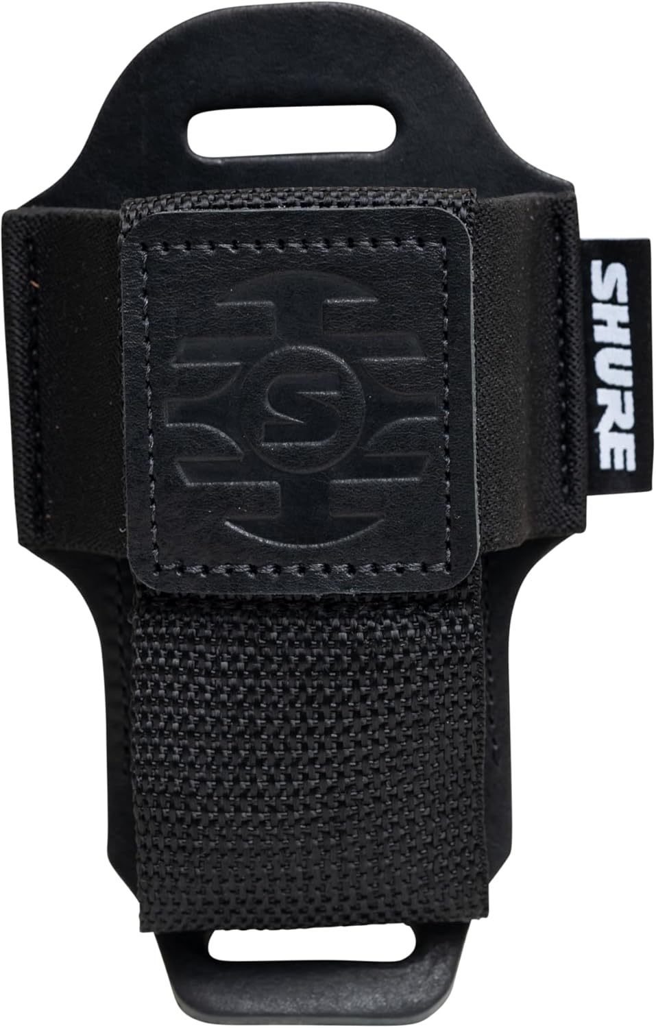Shure by Gator Premium Black Leather Wireless Bodypack Transmitter Pouch; (SH-BODYPACK-PBK-L) image number 6