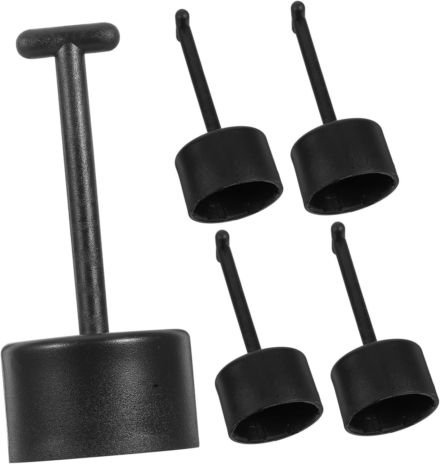 LAPYAPPE 6Pcs T-Shaped Wrench for Lamp Holder Socket Versatile Tool for Light Fixture Nut for Home and Automotive Repairs Design image number 2