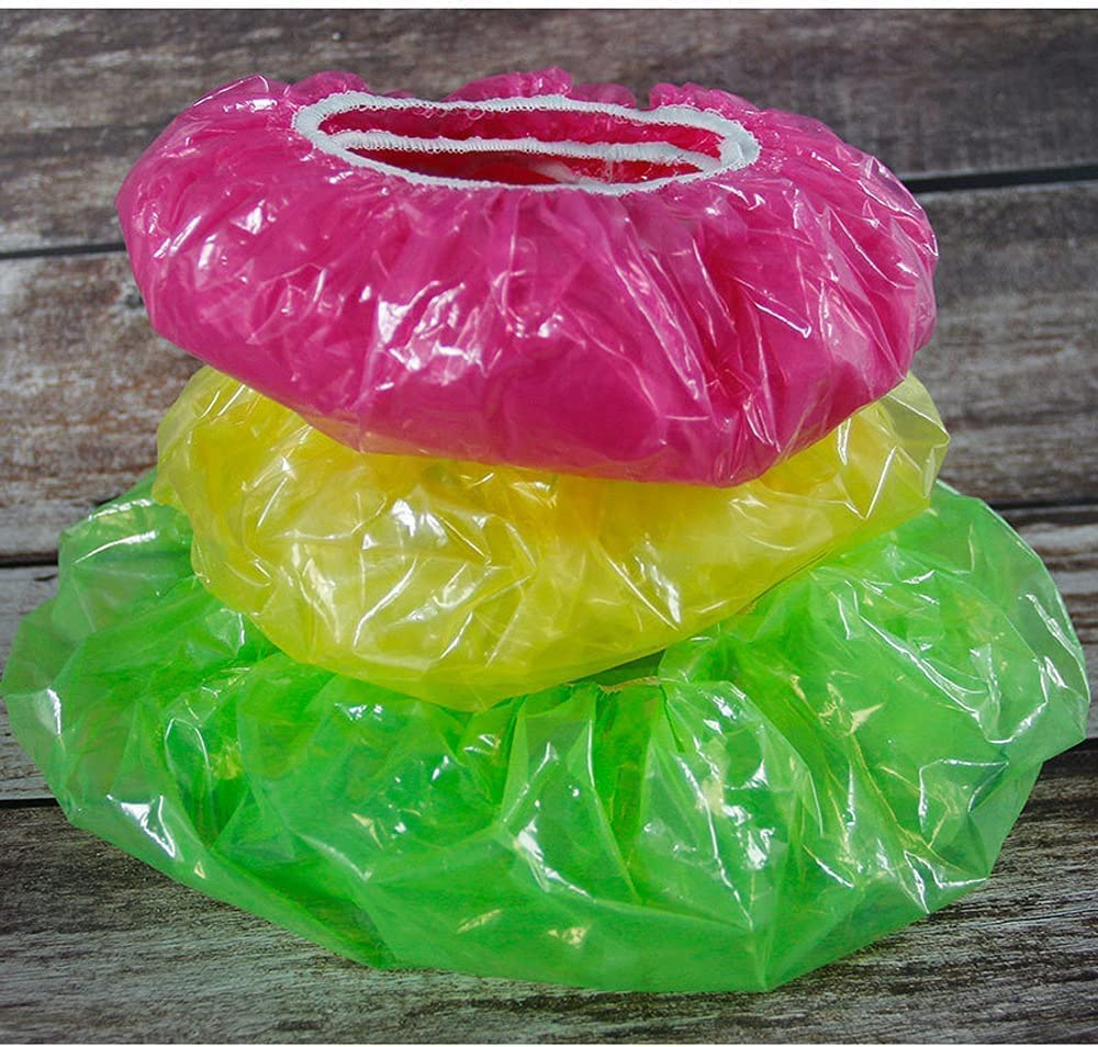 90 Pcs Reusable Colorful Elastic Food Covers, 5.9"/8.27"/10.63" Food Storage Covers Plastic Bowl Covers for Home, School, Office, Party, Festival, Picnic image number 5