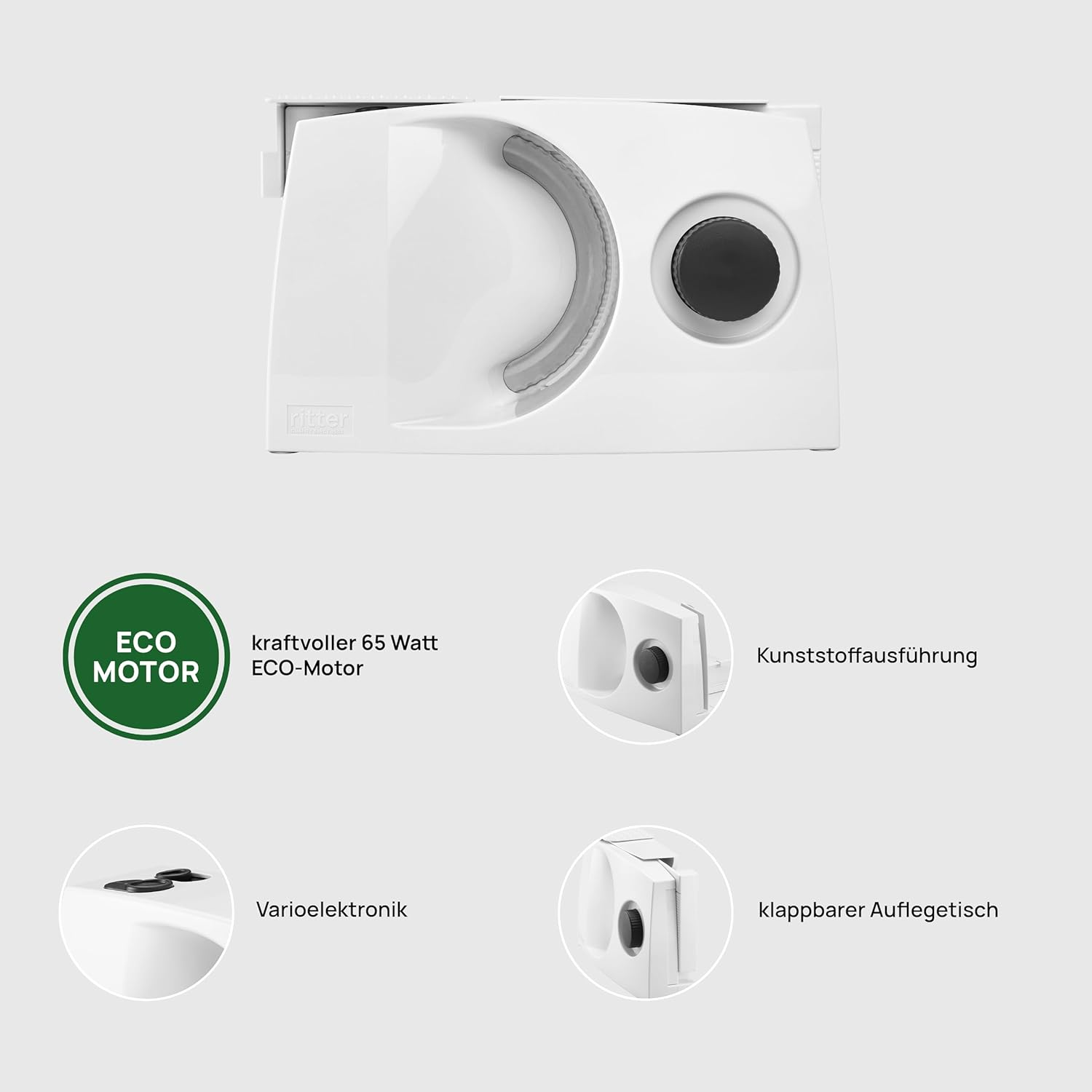 Ritter 501.020 Markant 05 Food Slicer image number 4