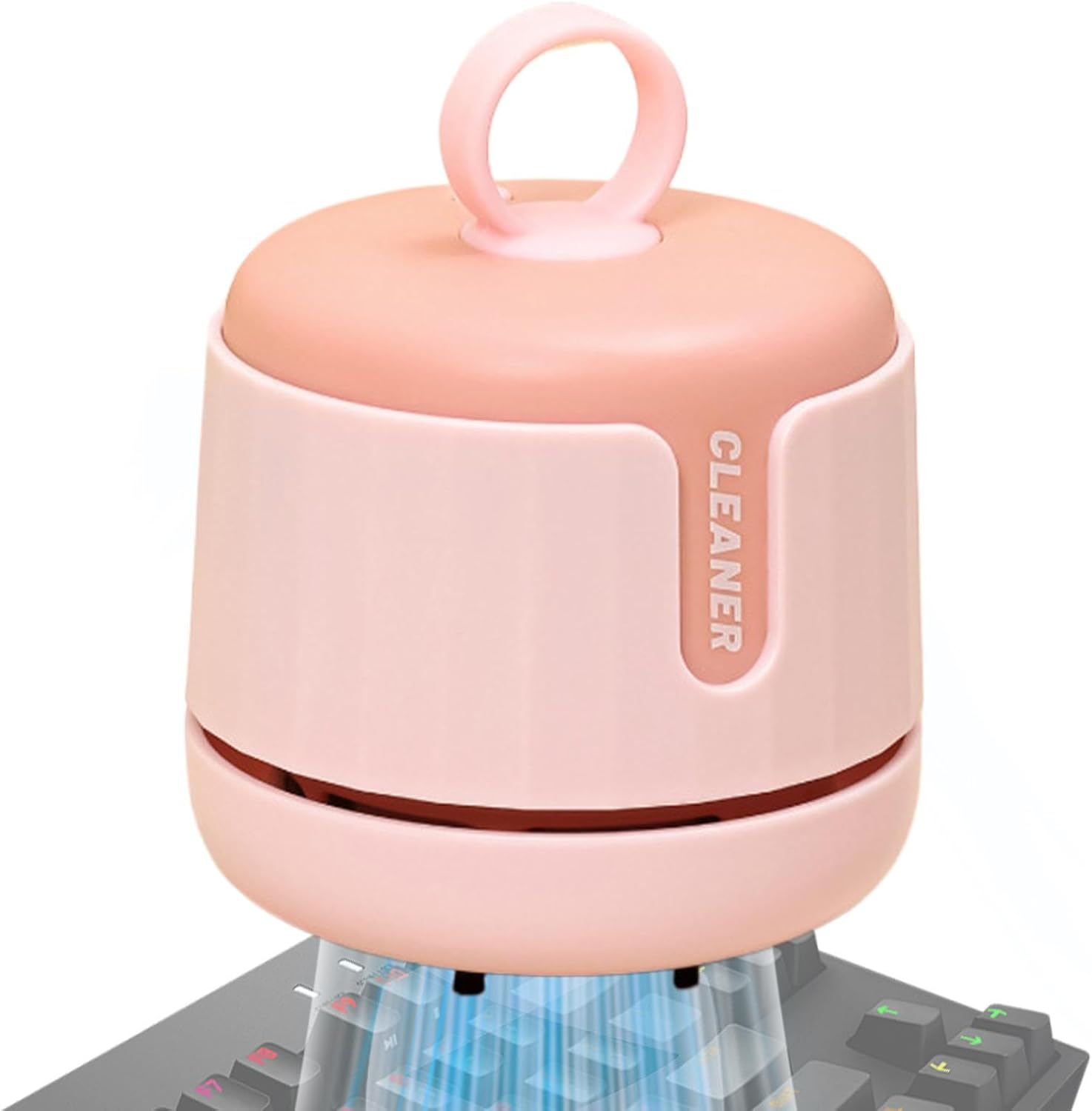 Dust Cleaner - Desktop Cleaners | USB Cleaner for Desks | USB Rechargeable Portable Dust Cleaner | 360 Degree Rotating Picking up Crumbs Cleaner with Soft Bristles for Study Room, Classroom image number 5