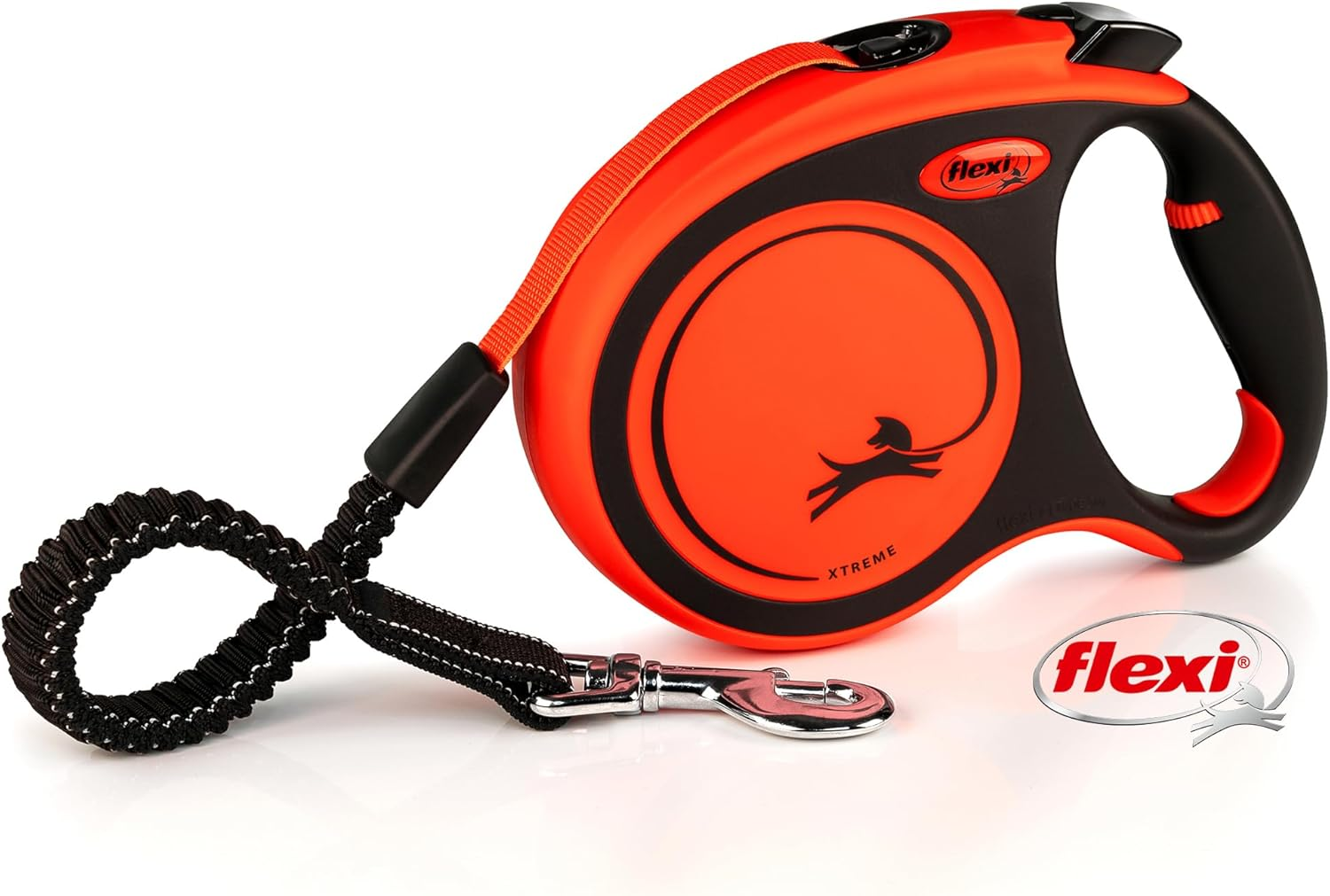 Flexi Retractable Dog Lead Xtreme Orange Large image number 1
