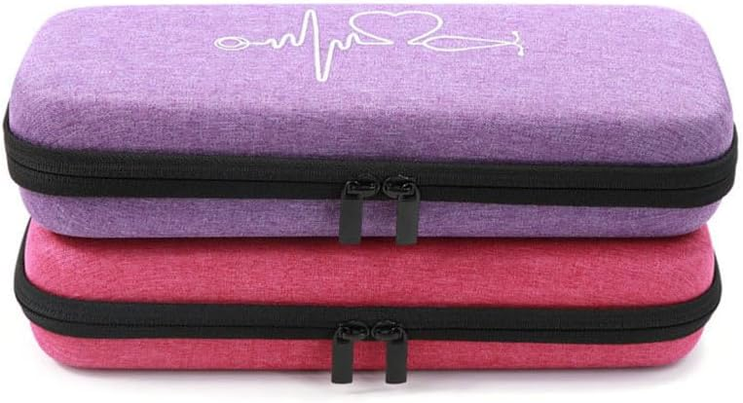 Baluue 1Pc Portable Stethoscope Case with Inner Mesh Pocket Shockproof Storage Bag Compatible with Litш Compact Design for Easy Carrying Pouch for Accessories Options