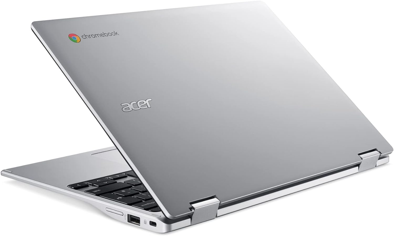 Acer Spin 311 3H 11.6'' 2-In-1 Touchscreen Chromebook (8-Core Mediatek MT8183C, 64GB Emmc, 4GB RAM, Stylus) Flip Convertible Laptop, 15-Hr Battery Life, IST Pen, Webcam, Chrome OS, Pure Silver image number 2