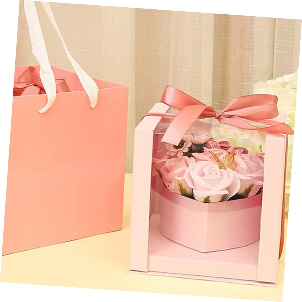 Hohopeti Scented Soap Flower Box Soap Petals for Mother'S Day Birthday Spa Decorative Floral Bath for Women for Relaxation and Pampering image number 4