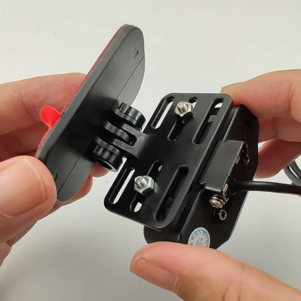 Rear Camera Holder Rear Window Bracket for Most Back Camera Dash Cam AZDOME M550 PG17 PG19X M01 Pro M550 Max Car Cam for REDTIGER F7N, CHORTAU, Kingslim, Z-Edge image number 3