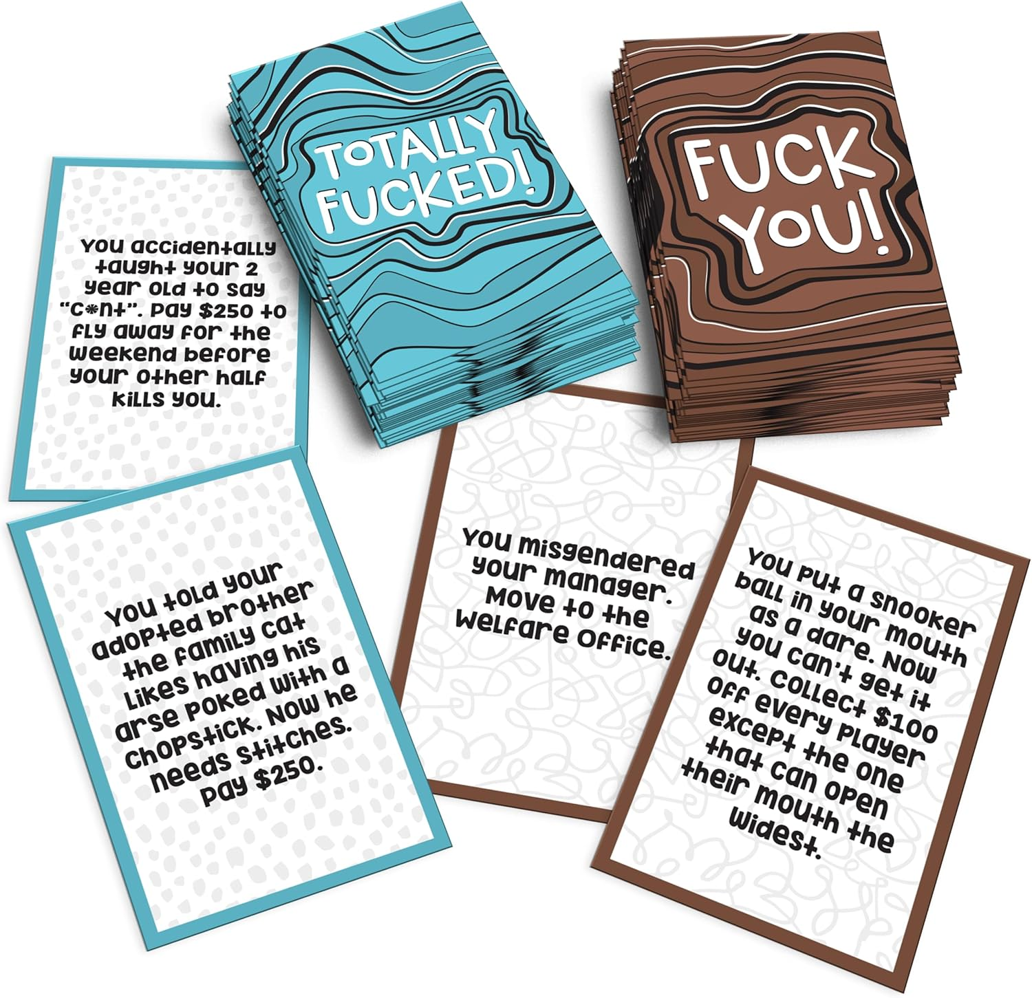 Imagination Gaming | F***KED up Opoly Even More F***KED up | Outrageous Adult Party Board Game | Inappropriate Humor Game for Adults | Game Night Chaos Included | 2&ndash;6 Players | 18+ image number 4
