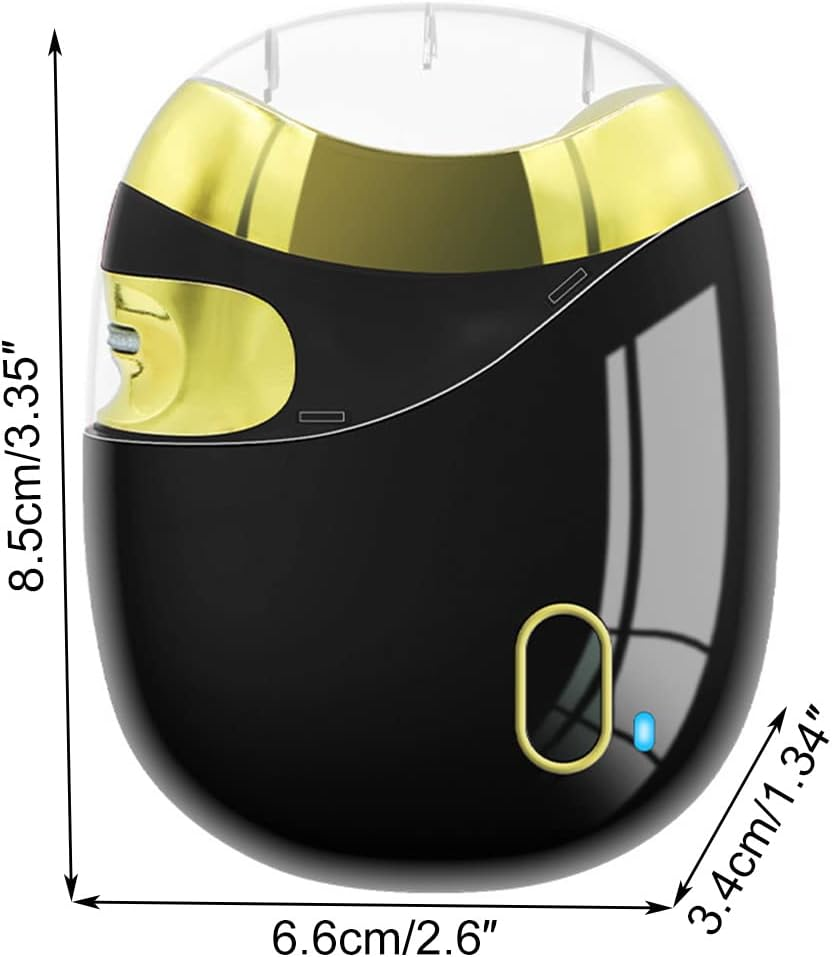Lancoon Electric Nail Clipper, Stainless Steel Blade with Charging Port Portable Safe Curved Protection Design save Time and Energy Shearing Grinding Fingers Toes, Suitable for Home Babies Seniors image number 1