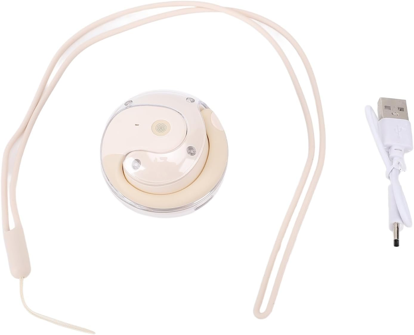 Earbud Translator in Real Time, Lingo Plugs Translator Earbuds, 144 Languages Online Translation 5.4 Wireless over Ear Earbuds with APP for Travel Music and Calls (Beige) - Purple image number 7