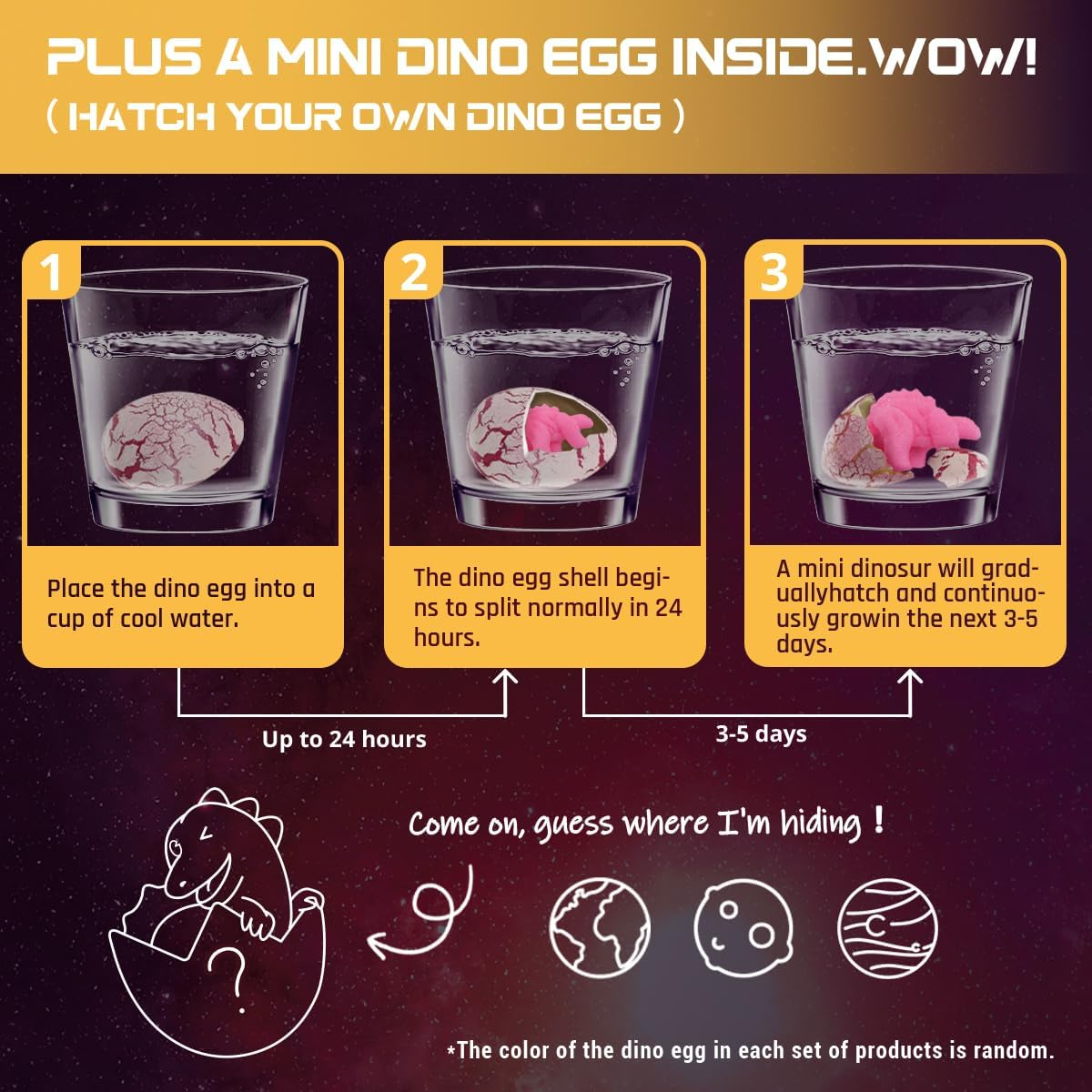 Gemstone Dig Kit, Dig up 15 Rocks & Minerals from Earth Moon Mars, Solar System Planets Geology Science Set, Space Rock Mining Toys for Kids, STEM Toy for Boys & Girls Age 6-8-12