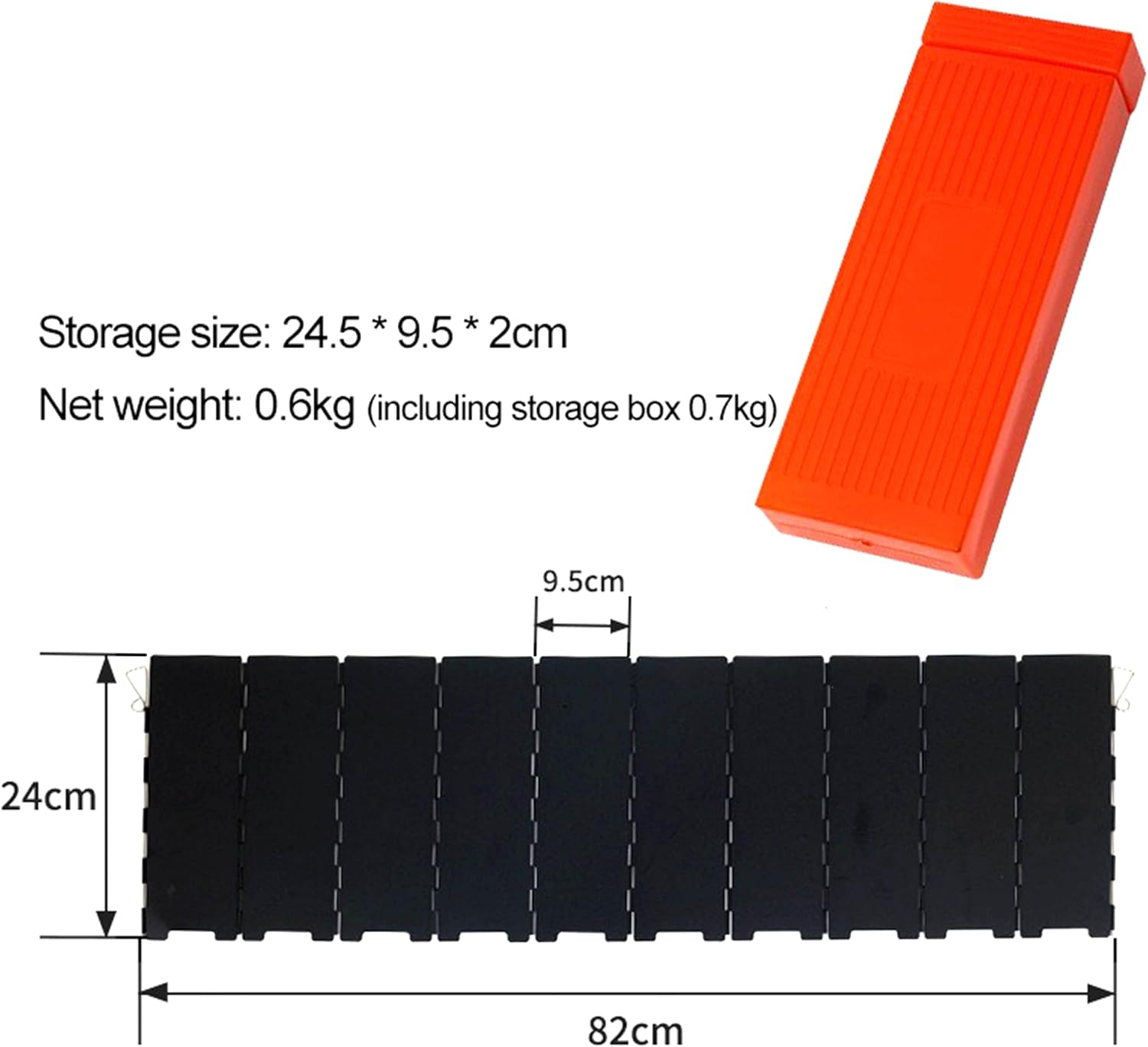 Bay Breeze Wind Screen Shield for Portable Stove 10 Folding Panels for Gas Burner, Camping Cookware Kitchen Plates for Windproof Protection, Outdoor Hiking Cooking Kits Windshield Windscreen (Black) image number 5