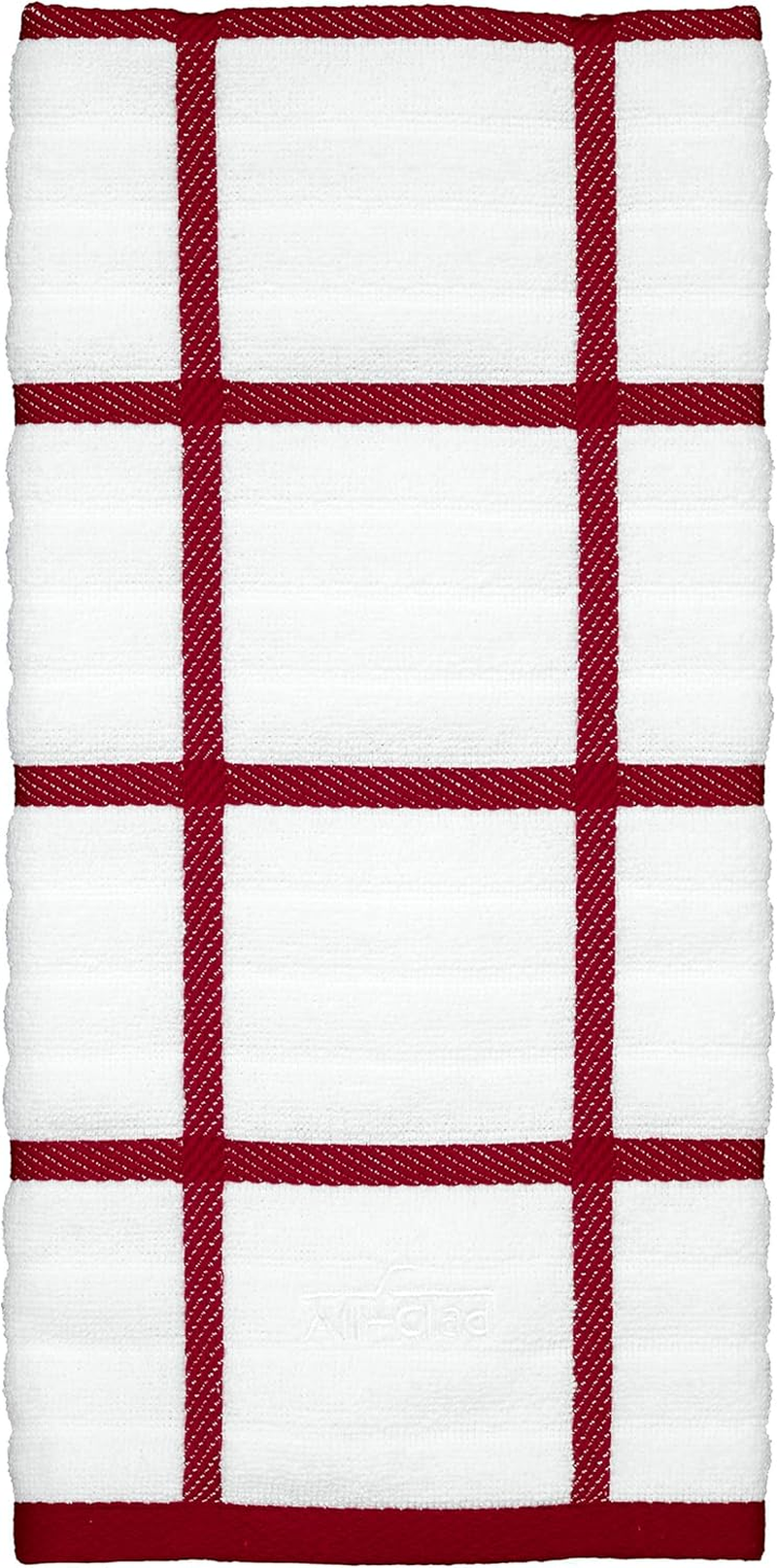 All-Clad Textiles 100-Percent Combed Terry Loop Cotton Kitchen Towel, Oversized, Highly Absorbent and Anti-Microbial, 17-Inch by 30-Inch, Solid, Pewter Grey Solid Pewter image number 3