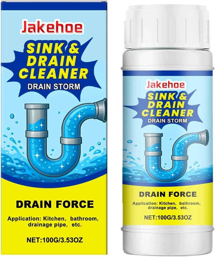 Sink & Drain Cleaner, Powerful Decontamination Formula, 100G/3.53Oz, Drain Storm image number 1