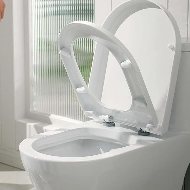 20Pack Toilet WC Seat Buffer Set, Standard Universal Toilet Seat Buffer, Toilet Seat Bumpers, Noise Dampening Bumpers Gasket Toilet Seat Replacement Cushioning Pads for Home Hotel Bathroom (White) image number 3