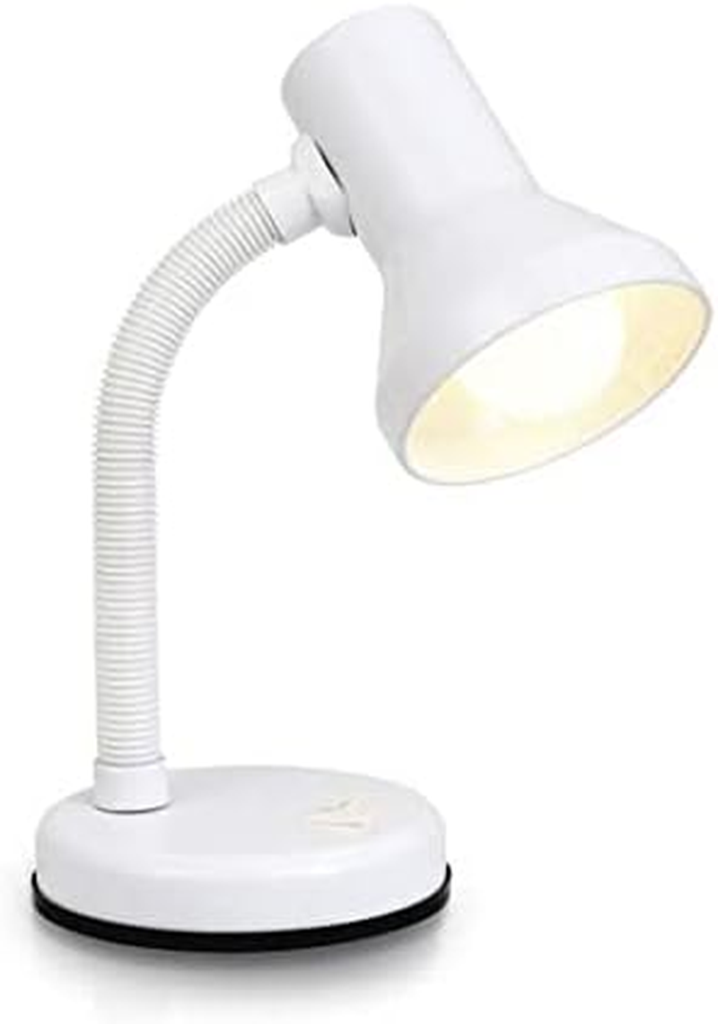 Sansai Student Desk Lamp/Light W/Adjustable/Flexible Neck Black