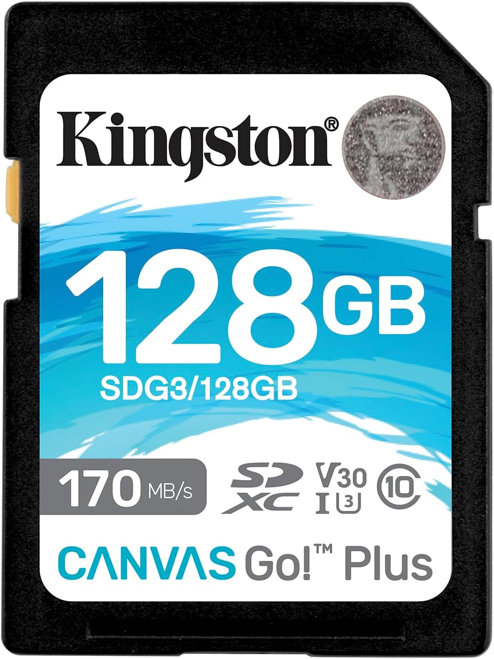 Kingston 128 GB SDXC Canvas Go plus 170Mb/S Read SD Memory Card