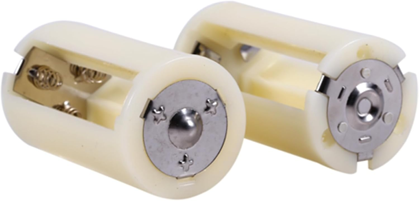 4Pcs AA to D Battery Converter Adapter Holder Case - Parallel Converter for 3 AA Batteries to Replace D Size Batteries - for Electronics and Emergency Use - and Portable Design image number 5