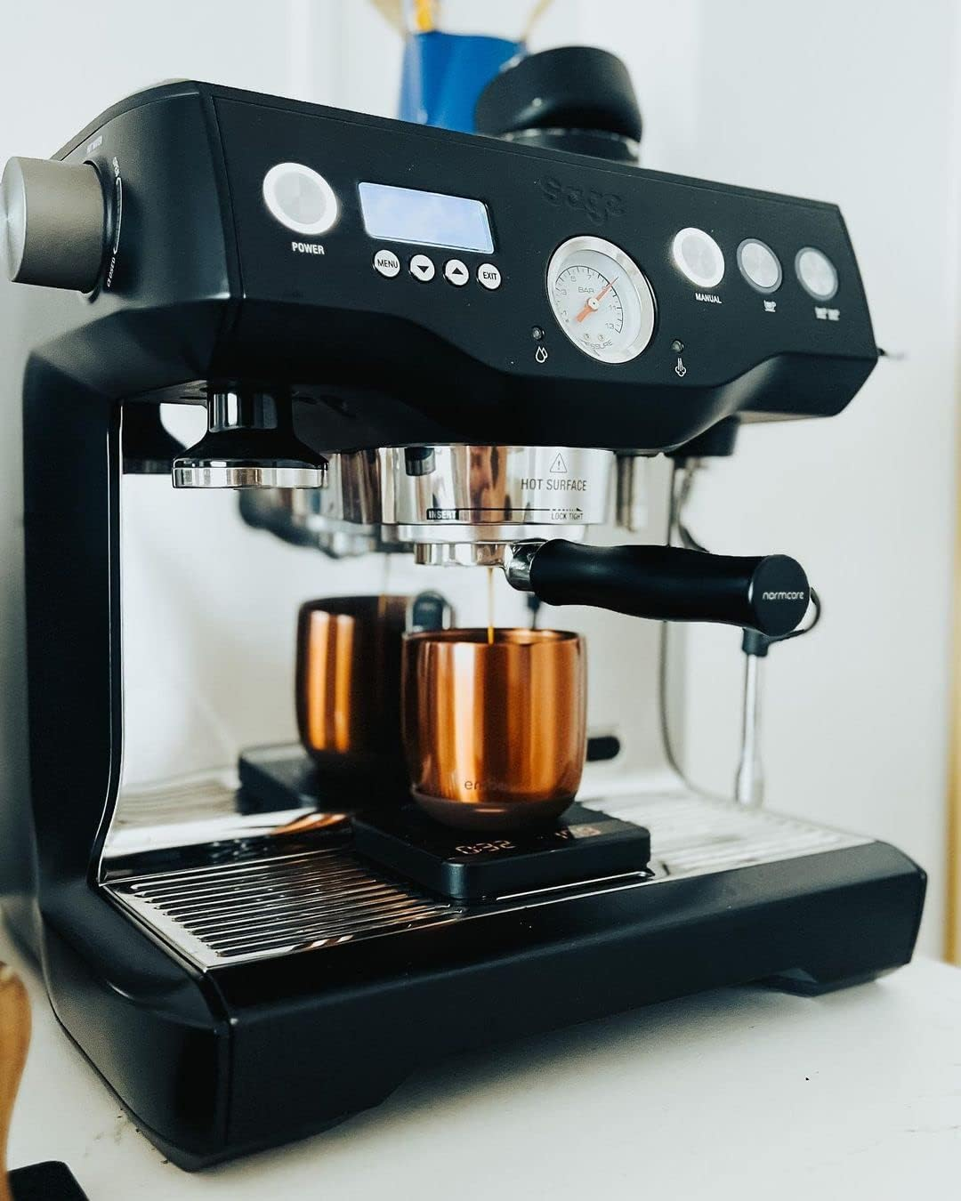 Normcore 58Mm Bottomless Portafilter | Bottomless Naked Portafilter | Filter Basket Included | Fits Breville Dual Boiler Espresso Machine BES900XL, BES920XL, BES980XL, BES990BSS