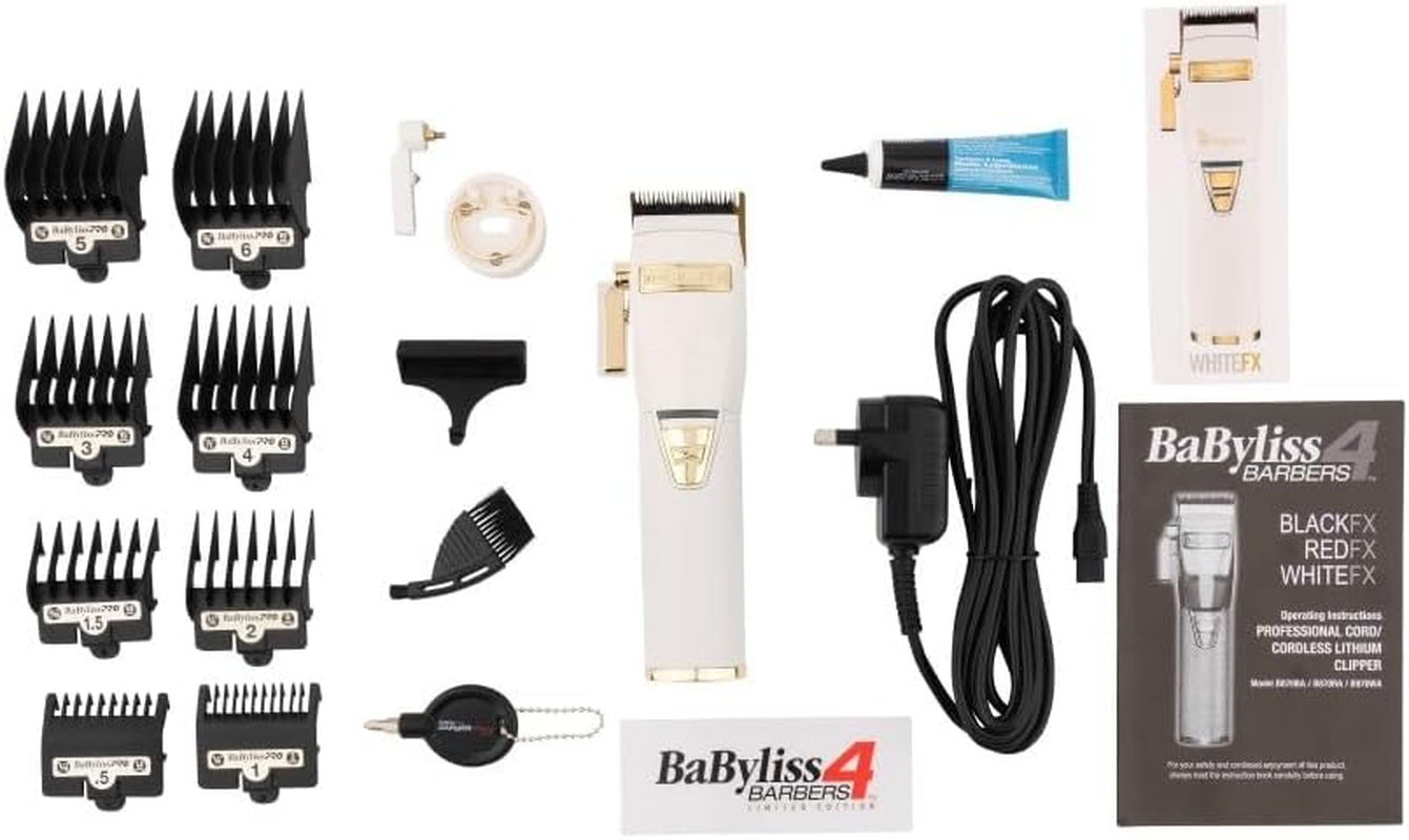 Babylisspro FX Lithium Clipper, White