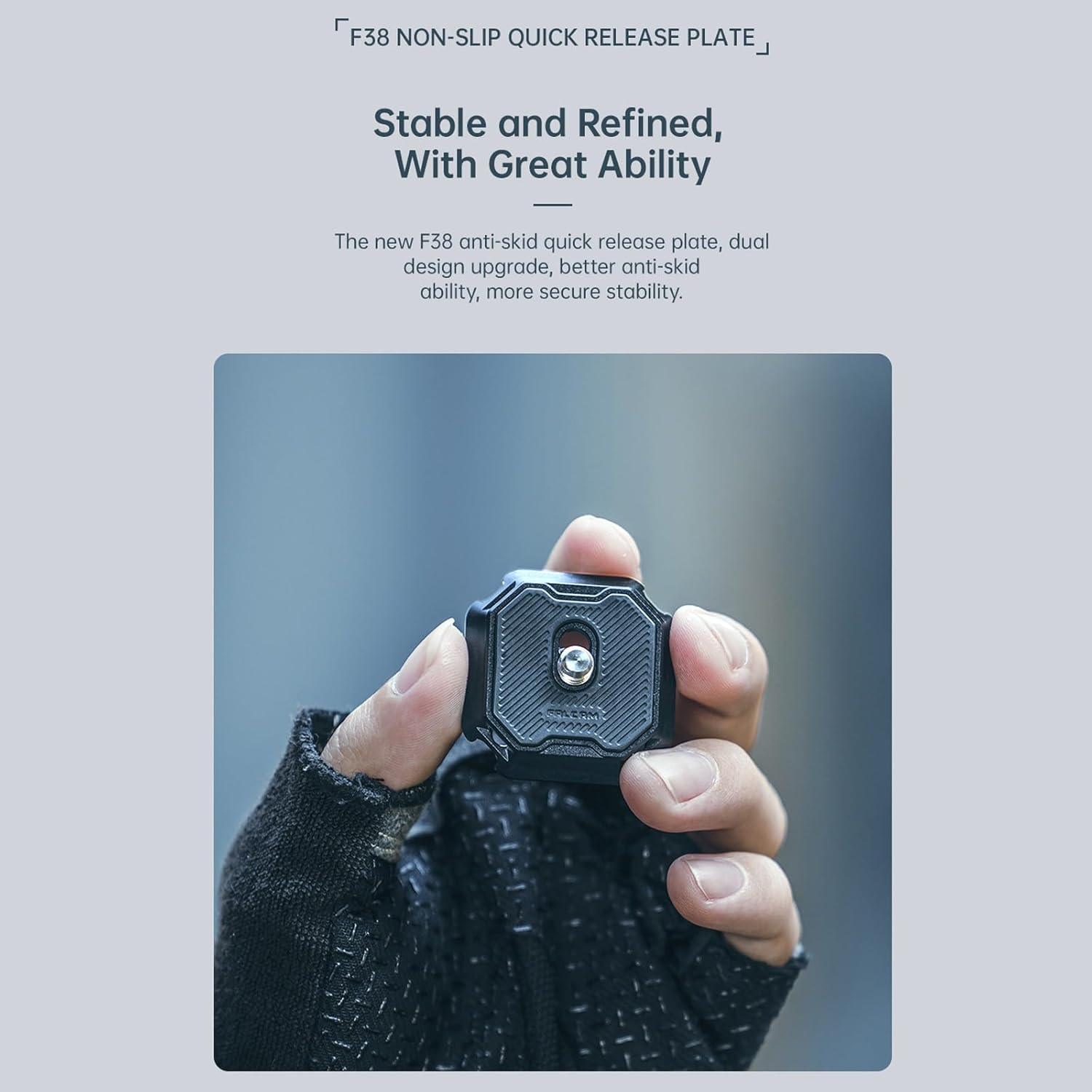 FALCAM F38 Camera Clip with Plate Kit V2, Quick Release Clip for Camera to Backpack Shoulder Strap-3142 image number 6