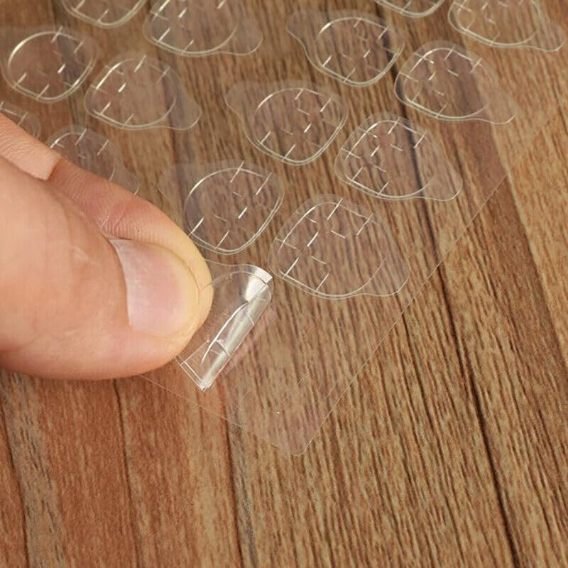 Premium Double-Sided Adhesive Nail Stickers, 24/2400 PCS Clear Press-On Nail Tabs, Strong Glue Tape for False Nails, Easy Application & Removal, Perfect for DIY & Professional Use image number 4