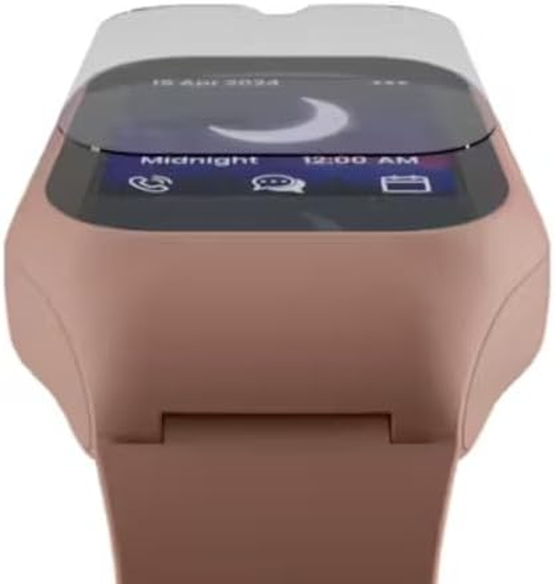 Pixbee Kids Smart Watch Screen Protector - 7H Tempered Glass Guard with 3-Layer Protection - 2 Pack DIY Installation Kit - Compatible with 4G Video Smartwatch image number 1