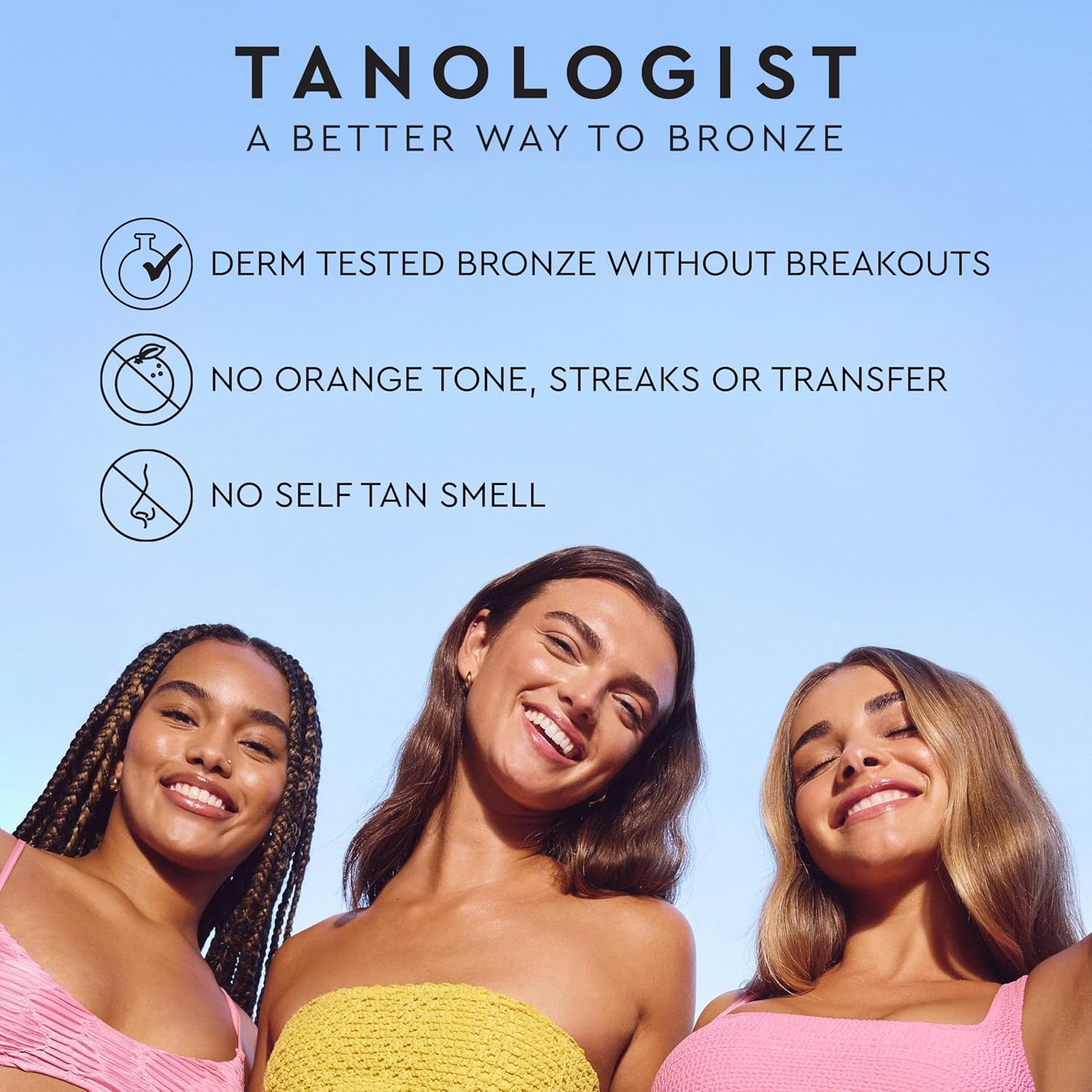 Tanologist Self Tan Water Dark (200 Ml) Hydrating Self Tanning Water Dermatologist Approved Clean Ingredients & Vegan