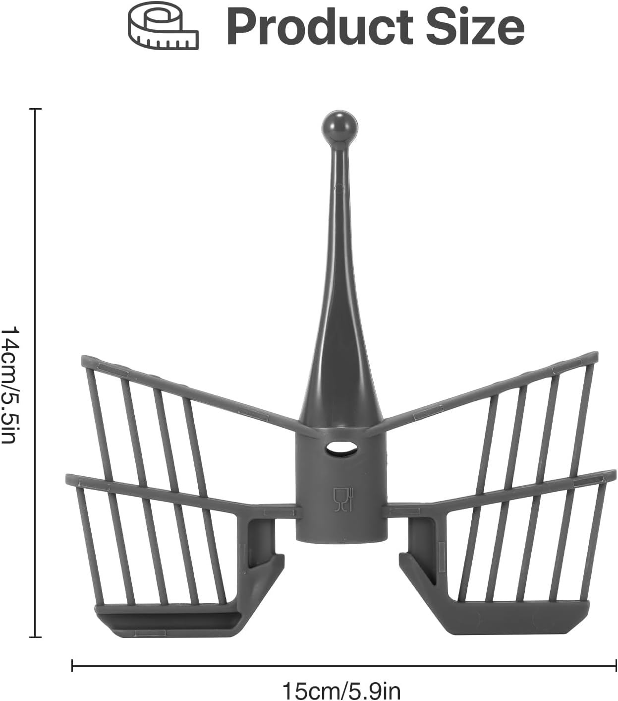 Butterfly Whisk for Thermomix TM5 TM6 TM31, Black Butterfly Mixing Blade Food Processor Replacement Kitchen Aid Mixer Accessory Parts Stirrer Bat Parts, 14X15X2.5 CM, HA-PA-240116 image number 1