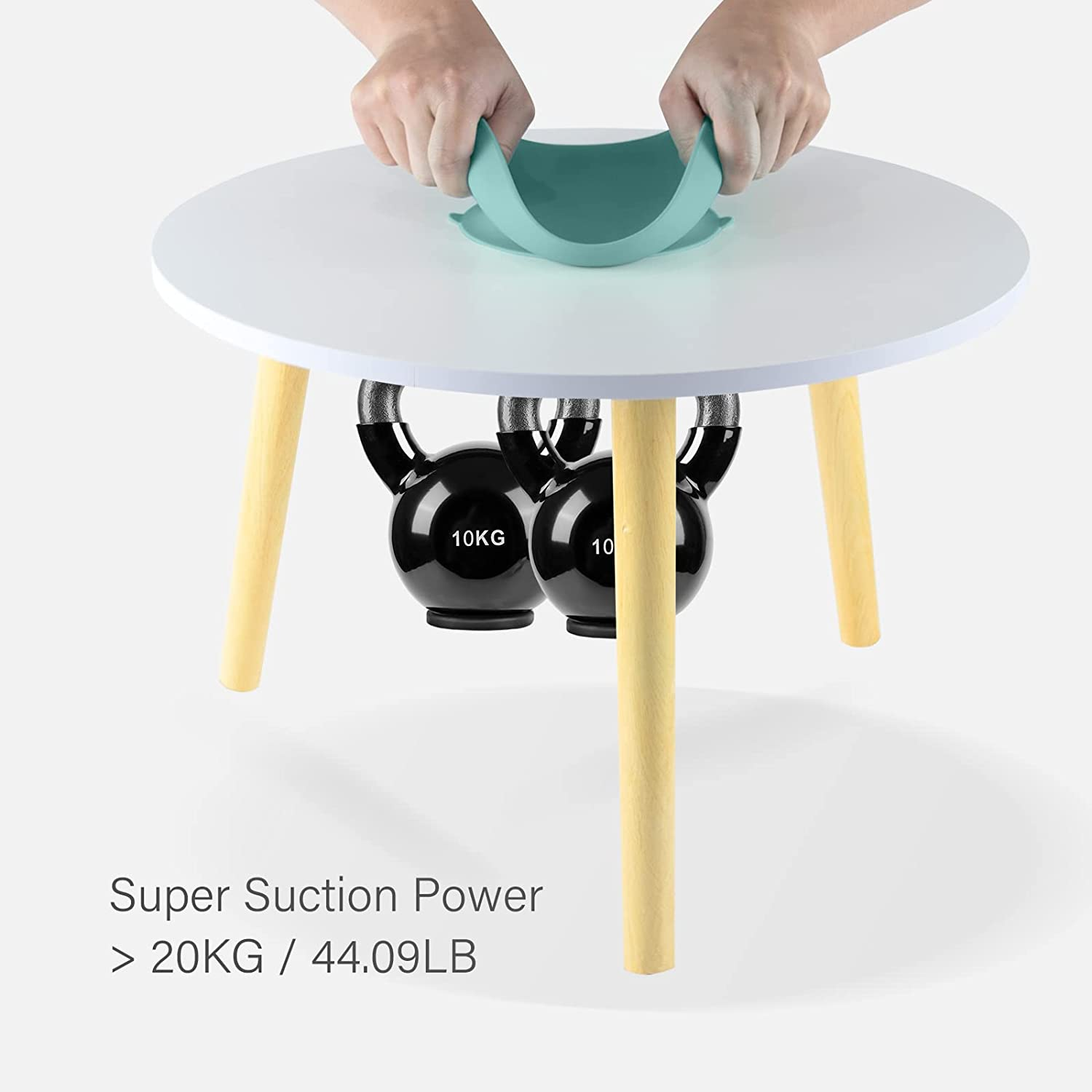 Yooforea Baby Led Weaning Supplies I Toddler Infant Baby Essentials First Stage I Baby Feeding Set - Tiny Cup, Suction Bowl & Plate I 100% Platinum Food Grade Silicone I BPA BPS PVC Free - Fog - Tea image number 6