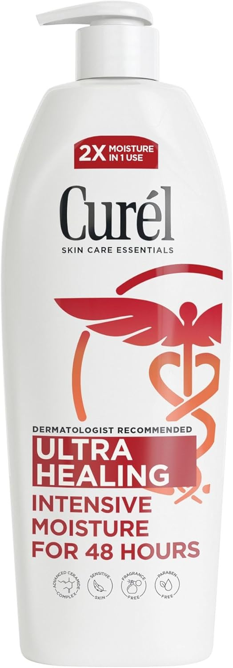 Cur&eacute;l Ultra Healing Lotion, Hand and Body Moisturizer for Extra Dry Skin, with Advanced Ceramide Complex and Hydrating Agents, for Tight Skin, 20 Ounces image number 5
