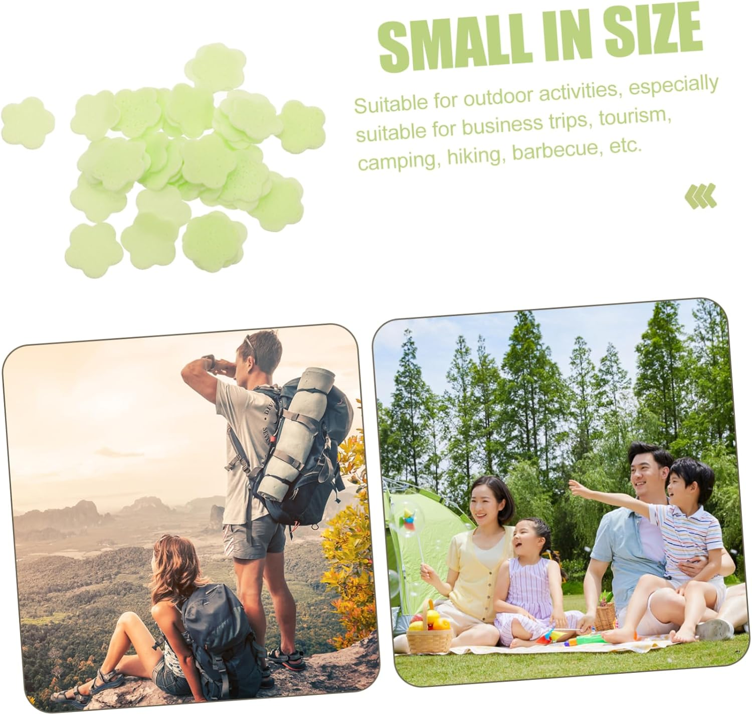 BESPORTBLE Travel Soap Flakes Small Sheets Portable Compact for Hotel Travel Outdoor Use image number 3