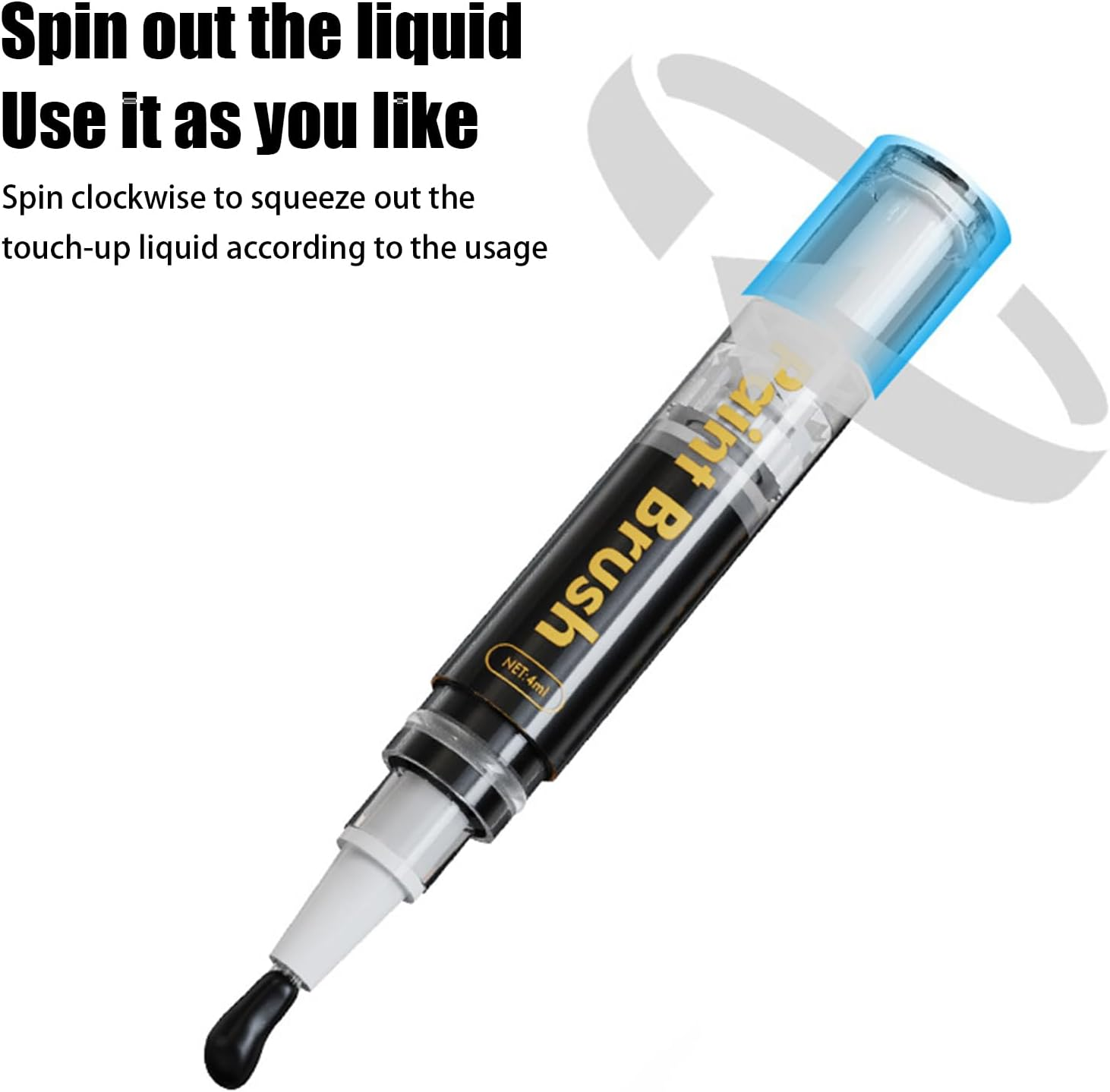 Car Touch up Paint | Auto Touch up Paint | Automotive Exterior Quick Scratch Repair Pen for Long Lasting High-Gloss Finish - Silver image number 7