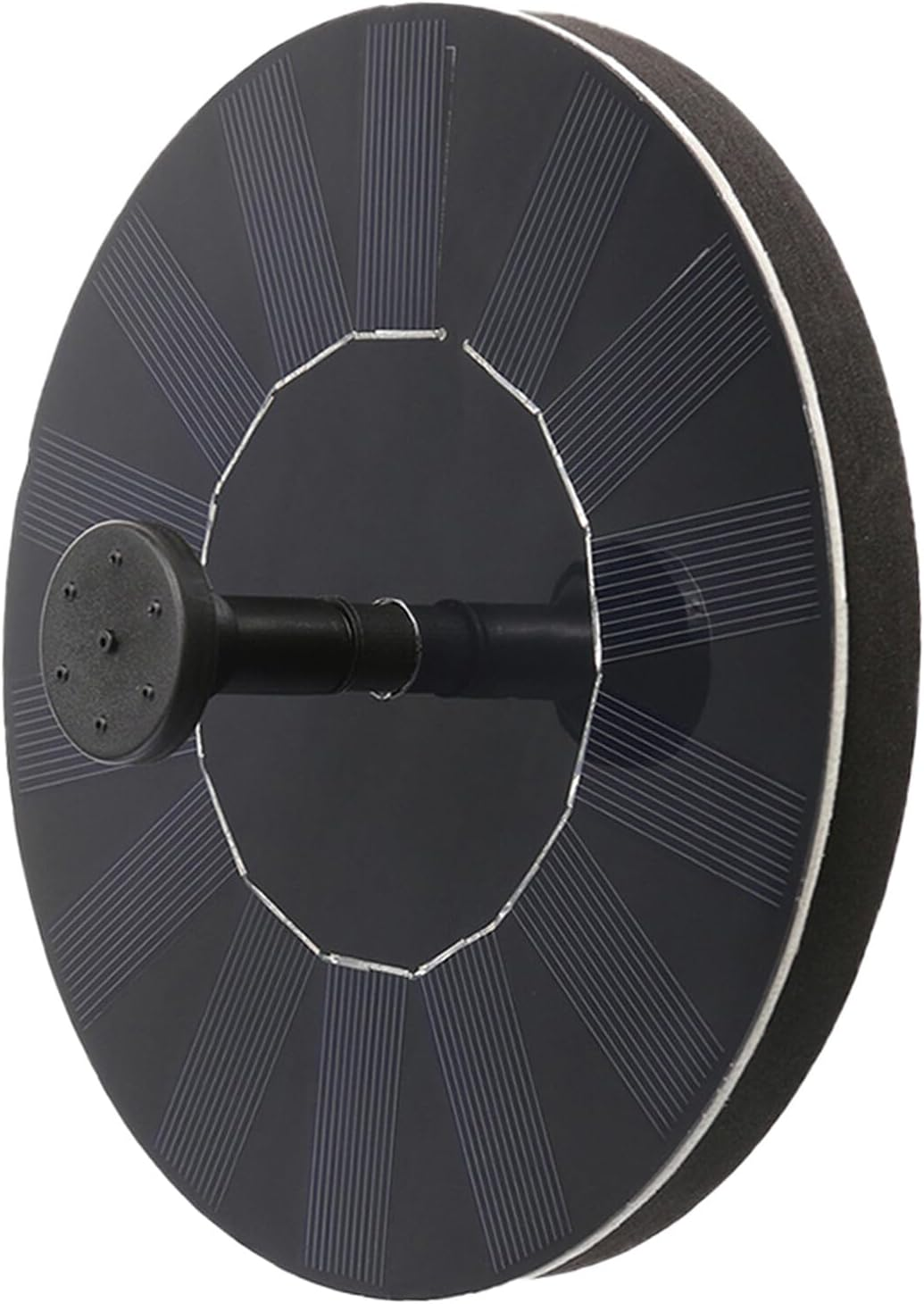 Ifundom Pond Solar Fountain Solar Water Fountain for outside Abs Black image number 2