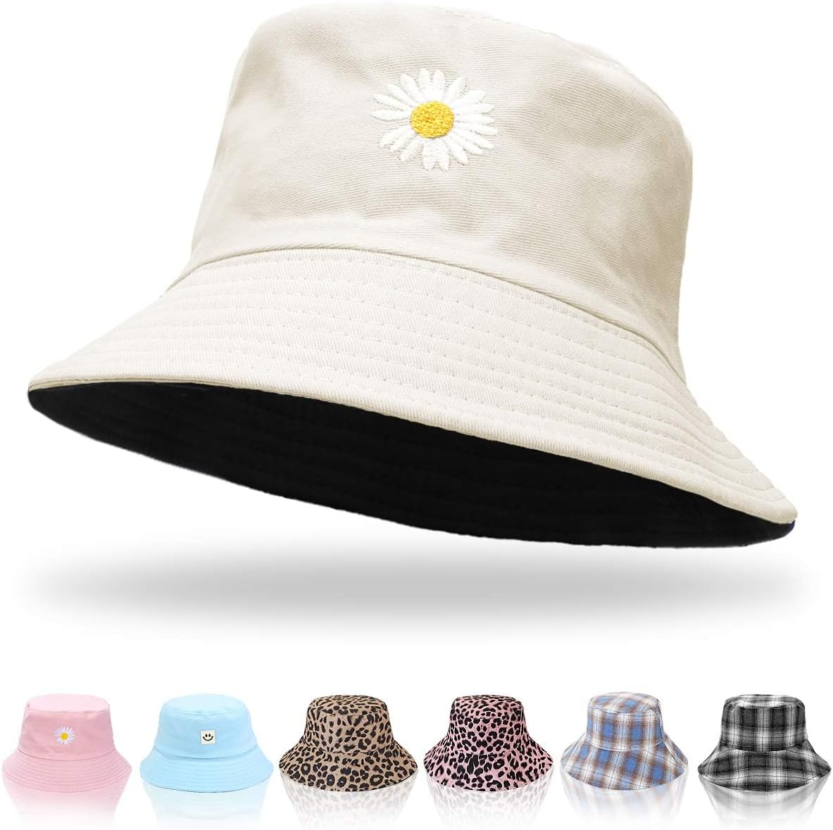 Hebenie Bucket Hat for Women - Breathable, Sun Protection, Stylish Denim & Tie-Dye Design, Comfortable & Lightweight, Perfect for Outdoor Activities, Golf, and Gifts
