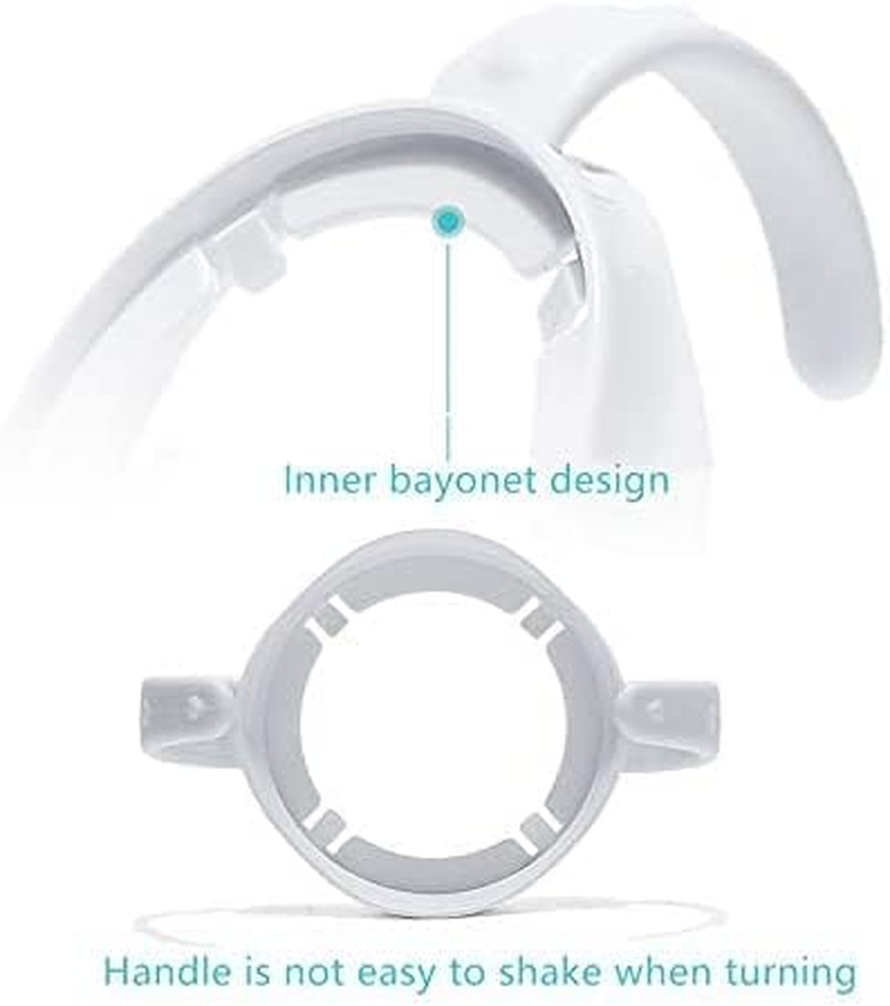 Bottle Handle Grip for Avent Natural Baby Feeding Bottle (Set of 4)