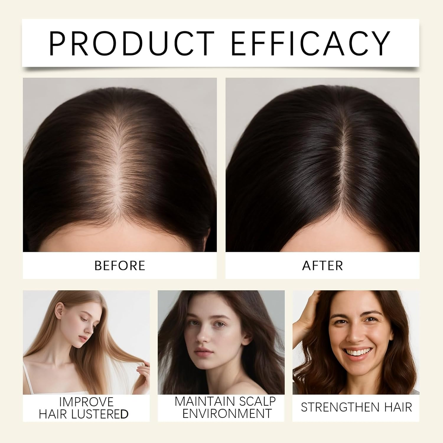 Plant-Based Ginseng & Ginger Triangle Shampoo Bar, Natural Green Soap Hair Strengthening Soap, Thickening Volumizing Solid Shampoo Bar, Gentle Cleansing Hair Care Shampoos Bars Frizzy Control. (1PCS) - 1Pcs image number 6