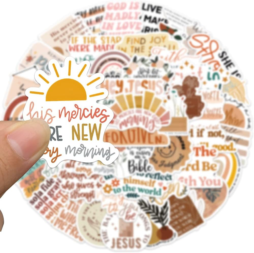 50 Pcs Cute Aesthetic Waterprof Vinyl Anime Stickers Sticker for Water Bottle Laptop Hard Hat Skateboard Automobile Kids Teens Adults Bxmywords - Bxmywords image number 4