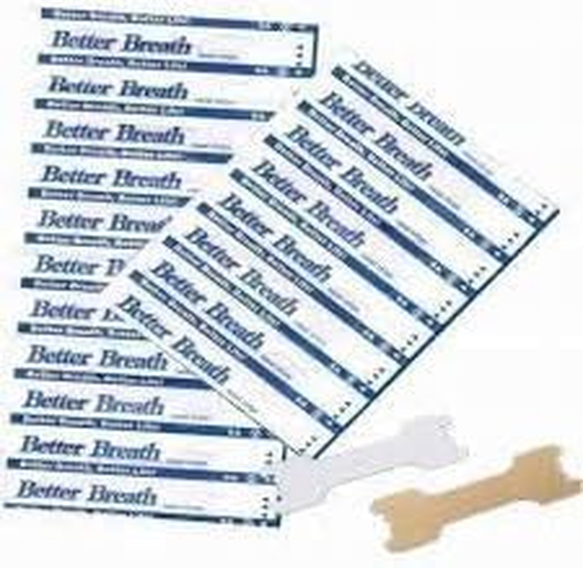 Breathe Better Large Nasal Strips Stop Snoring Aids Breath Help Easy Right anti Snore Nose Strip (370) image number 4