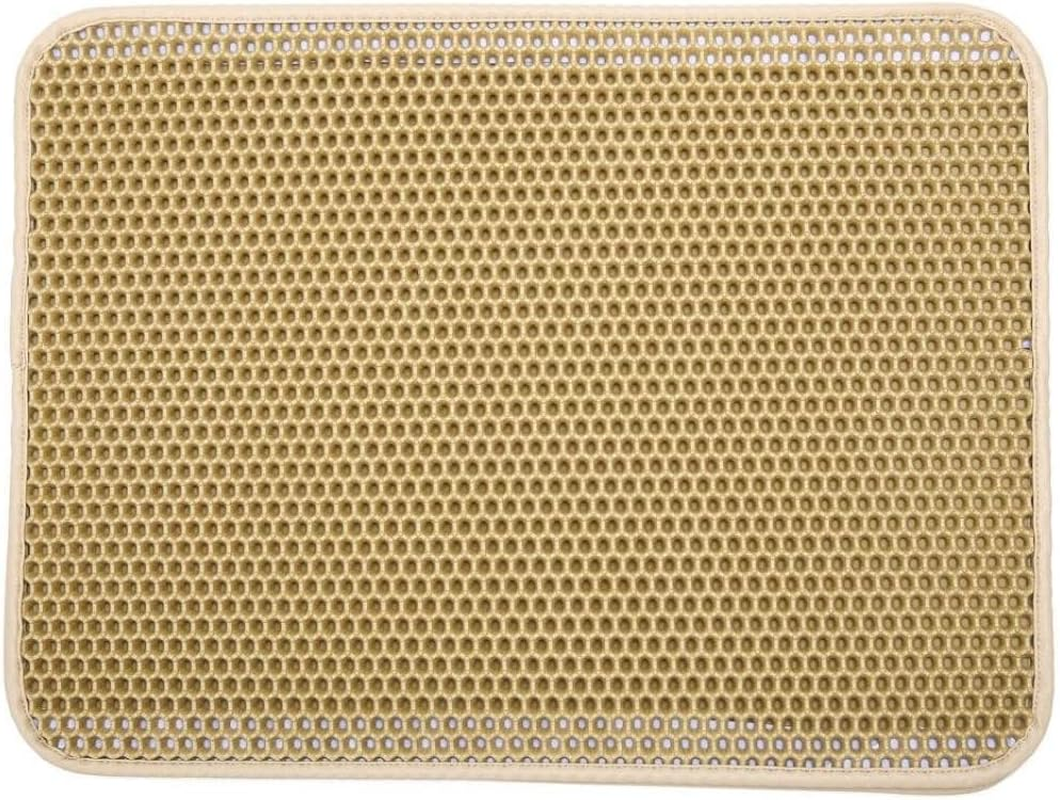 Best Answer Cat Sand Mat, Sand Removing Mat, Large, Gray, 21.7 X 29.5 Inches (55 X 75 Cm), Cat Sand Catcher, Foldable, Dog, Cat Sand Mat, Cat Sand Shatterproof, Cat Toilet Supplies, Pets, Double Layer