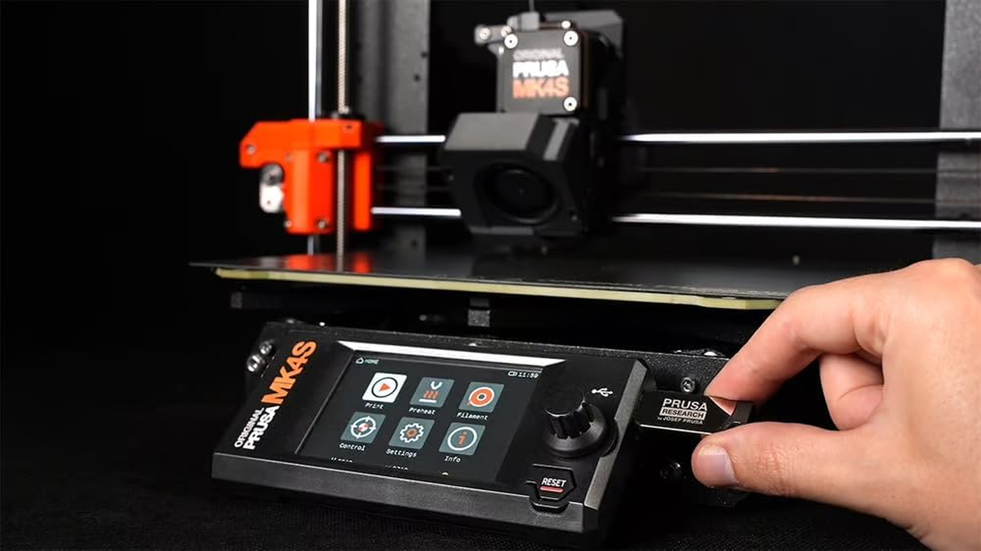 Original Prusa MK4S 3D Printer, Ready-To-Use 3D Printer, Assembled and Tested, Removable Print Sheets, 1Kg Prusament PLA Spool Included, Print Size 25X21X22 Cm image number 3