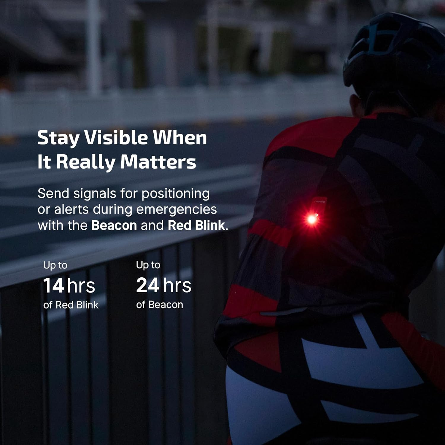 OLIGHT Oclip Pro Max Throw 120 Meters EDC Clip-On Light Equipped with Spring Clip Magnetic Base LED Light for Highing Fishing and Outdoor(Orange) - Black image number 2