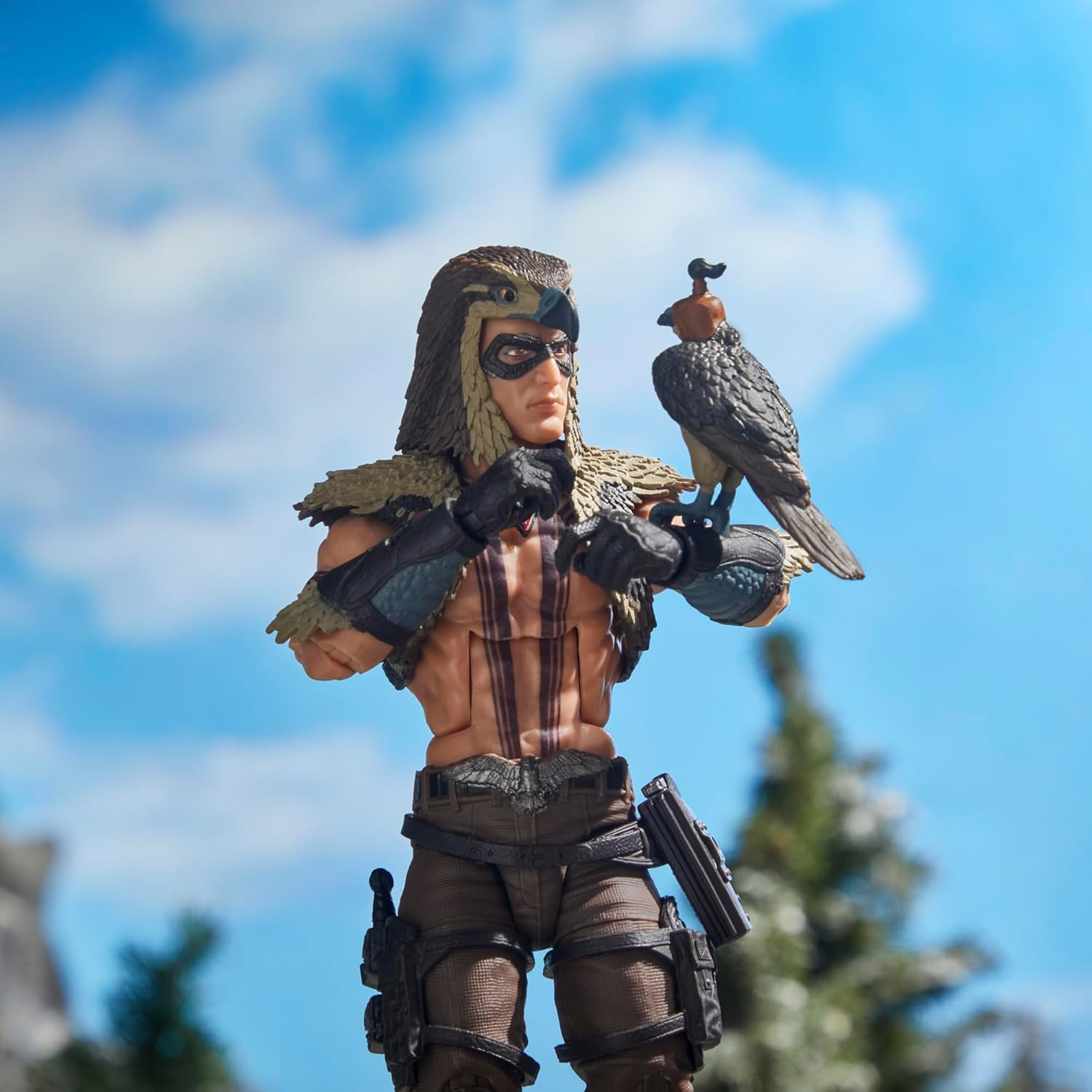 G.I. Joe Classified Series #139, CHIP Raptor Talon & General Ledger, Collectible 6 Inch Action Figure & Pet with 7 Accessories; Articulated Wings image number 2