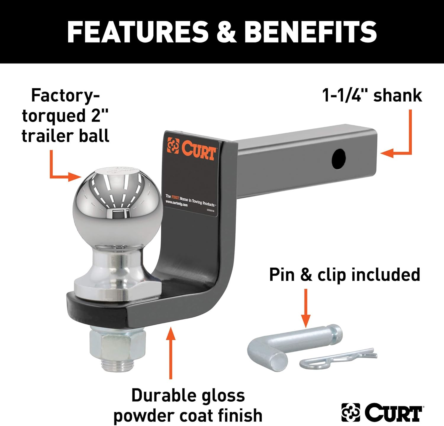 CURT 45148 Towing Starter Kit image number 6