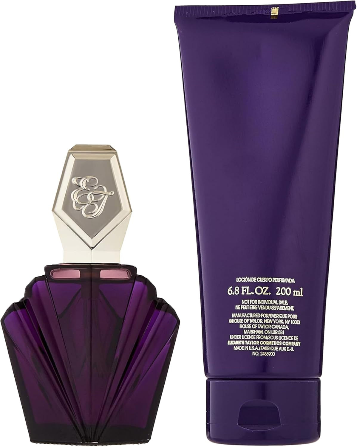 Elizabeth Taylor Women Passion Eau De Toilette 74 Ml and Body Lotion Cream 200 Ml 2-Pieces Gift Set image number 2