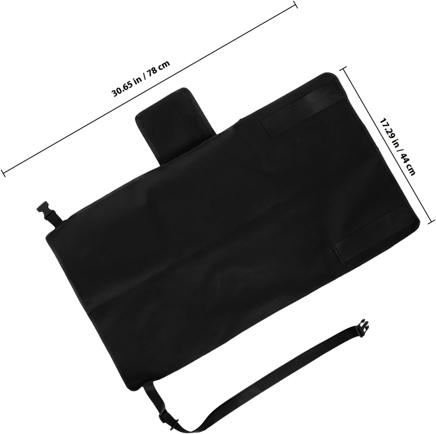 Portable Airplane Footrest Seat Extender with Sturdy Straps and Design for Travel Comfort Long Flights and Car Rides